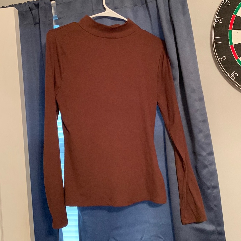 Brown XL Turtleneck